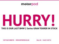 USED 2018 67 BMW 2 Series GRAN TOURER 2.0 218d SE MPV 5dr Diesel Manual Euro 6 (s/s) (150 ps) REAR SENSORS + 7 SEATS!
