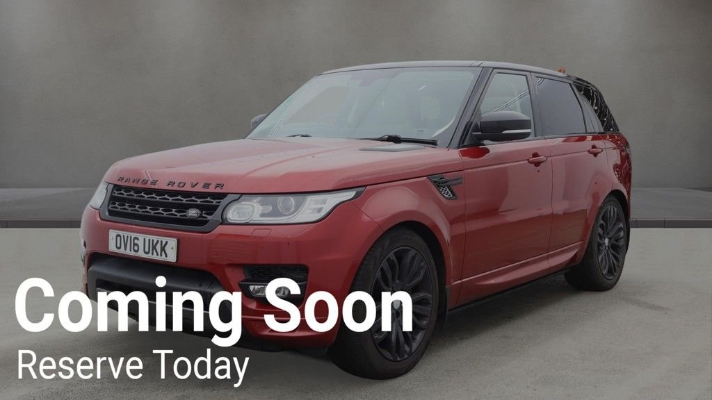 USED 2016 16 LAND ROVER RANGE ROVER SPORT 3.0 SD V6 Autobiography Dynamic SUV 5dr Diesel Auto 4WD Euro 6 (s/s) (306 ps) 7 SEATER / PAN ROOF