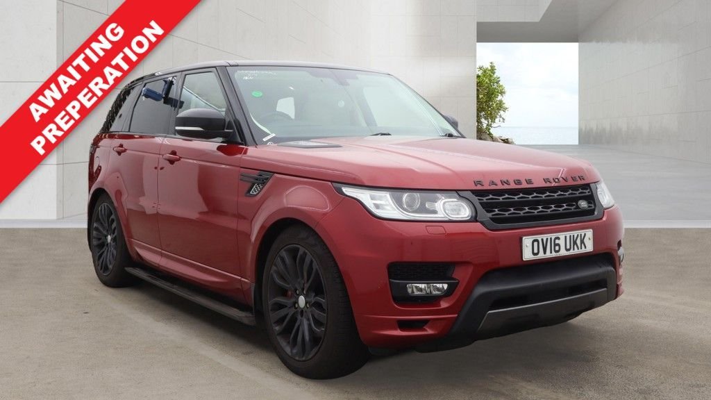 USED 2016 16 LAND ROVER RANGE ROVER SPORT 3.0 SD V6 Autobiography Dynamic SUV 5dr Diesel Auto 4WD Euro 6 (s/s) (306 ps) 7 SEATER / PAN ROOF