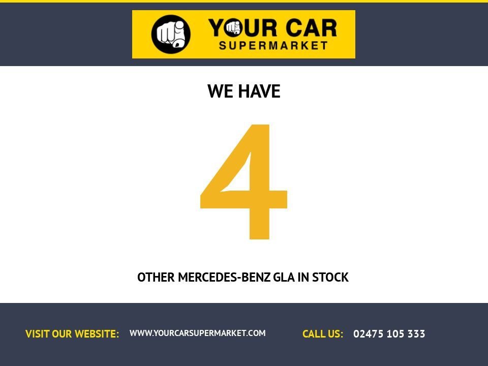 USED 2018 18 MERCEDES-BENZ GLA 1.6 GLA200 AMG Line (Premium) SUV 5dr Petrol Manual Euro 6 (s/s) (156 ps) 2 KEYS / SERVICE HISTORY