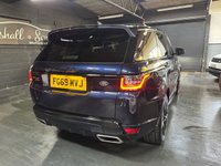 USED 2019 69 LAND ROVER RANGE ROVER SPORT 3.0 SD V6 HSE Dynamic SUV 5dr Diesel Auto 4WD Euro 6 (s/s) (306 ps) 2019 LANDROVER RANGEROVER SPORT HSE DYNAMIC 3.0 SDV6 EURO 6 - ONE PREVIOUS KEEPER - LOIE BLUE - 6 SERVICES - TI;T & SLIDE GLASS PANROOF - LANE ASSIST - BLACK PACK - DYNAMIC PACK - HEATED SEATS