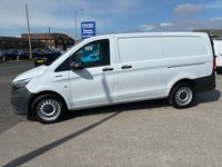 USED 2023 72 MERCEDES-BENZ EVITO 116 e 66kWh Progressive Panel Van 6dr Electric Auto FWD L2 (LWB) (115 ps) 1 OWNER FROM NEW* AUTOMATIC* PADDLE SHIFT* FULL EV* REVERSING CAMERA* CRUISE CONTROL* DYNAMIC MODE* ELECTRIC HANDBRAKE* AIR CON* HEATED DRIVERS SEAT
