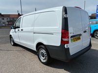 USED 2023 72 MERCEDES-BENZ EVITO 116 e 66kWh Progressive Panel Van 6dr Electric Auto FWD L2 (LWB) (115 ps) 1 OWNER FROM NEW* AUTOMATIC* PADDLE SHIFT* FULL EV* REVERSING CAMERA* CRUISE CONTROL* DYNAMIC MODE* ELECTRIC HANDBRAKE* AIR CON* HEATED DRIVERS SEAT