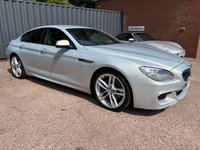 USED 2014 51 BMW 6 SERIES GRAN COUPE 3.0 640d M Sport Saloon 4dr Diesel Auto Euro 5 (s/s) (313 ps) HEATED /ELECTRIC SEATS-CRUISE