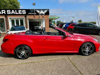 USED 2013 63 MERCEDES-BENZ E CLASS 3.0 E350d V6 BlueTEC AMG Sport Cabriolet 2dr Diesel G-Tronic+ Euro 6 (s/s) (252 ps) CONVERTIBLE, LEATHER, NAV!