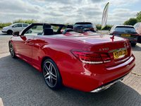 USED 2013 63 MERCEDES-BENZ E CLASS 3.0 E350d V6 BlueTEC AMG Sport Cabriolet 2dr Diesel G-Tronic+ Euro 6 (s/s) (252 ps) CONVERTIBLE, LEATHER, NAV!