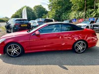 USED 2013 63 MERCEDES-BENZ E CLASS 3.0 E350d V6 BlueTEC AMG Sport Cabriolet 2dr Diesel G-Tronic+ Euro 6 (s/s) (252 ps) CONVERTIBLE, LEATHER, NAV!