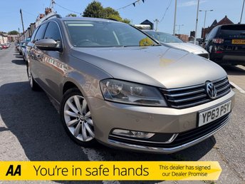2013 VOLKSWAGEN PASSAT 2.0 TDI BlueMotion Tech Highline Estate 5dr Diesel Manual Euro 5 (s/s) (140 ps) &pound;7499.00