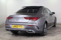 USED 2022 22 MERCEDES-BENZ CLA 1.3 CLA250e 15.6kWh AMG Line (Premium Plus) Coupe 8G-DCT Euro 6 (s/s) 4dr Sunroof, Reverse Camera,