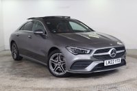 USED 2022 22 MERCEDES-BENZ CLA 1.3 CLA250e 15.6kWh AMG Line (Premium Plus) Coupe 8G-DCT Euro 6 (s/s) 4dr Sunroof, Reverse Camera,