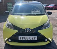 USED 2016 66 TOYOTA AYGO 1.0 VVT-i x-cite 3 Yellow Bi-Tone Hatchback 5dr Petrol Manual Euro 6 (68 ps) Low Mileage - Low Insurance