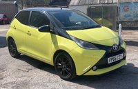 USED 2016 66 TOYOTA AYGO 1.0 VVT-i x-cite 3 Yellow Bi-Tone Hatchback 5dr Petrol Manual Euro 6 (68 ps) Low Mileage - Low Insurance