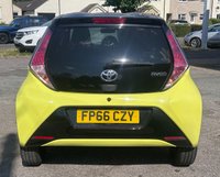USED 2016 66 TOYOTA AYGO 1.0 VVT-i x-cite 3 Yellow Bi-Tone Hatchback 5dr Petrol Manual Euro 6 (68 ps) Low Mileage - Low Insurance