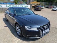 2014 AUDI A8 3.0 TDI V6 Sport Executive Saloon 4dr Diesel Tiptronic quattro Euro 6 (s/s) (258 ps) &pound;9495.00