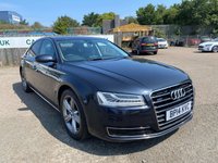 USED 2014 14 AUDI A8 3.0 TDI V6 Sport Executive Saloon 4dr Diesel Tiptronic quattro Euro 6 (s/s) (258 ps) PX WELCOME, FINANCE AVAILABLE