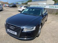 USED 2014 14 AUDI A8 3.0 TDI V6 Sport Executive Saloon 4dr Diesel Tiptronic quattro Euro 6 (s/s) (258 ps) PX WELCOME, FINANCE AVAILABLE