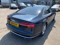 USED 2014 14 AUDI A8 3.0 TDI V6 Sport Executive Saloon 4dr Diesel Tiptronic quattro Euro 6 (s/s) (258 ps) PX WELCOME, FINANCE AVAILABLE