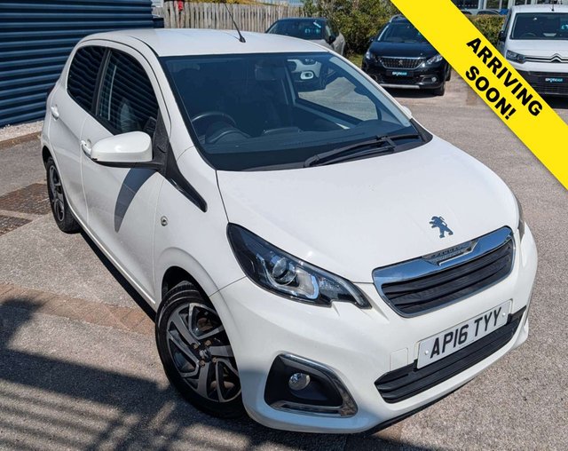 View our Peugeot 108 1.2 PureTech Allure Hatchback 5dr Petrol Manual Euro 6 (82 ps)