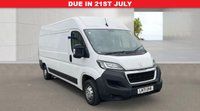 USED 2021 71 PEUGEOT BOXER 2.2 BlueHDi 335 Professional Panel Van 5dr Diesel Manual L3 H2 Euro 6 (s/s) (140 ps) 