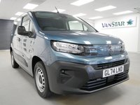 USED 2024 74 PEUGEOT PARTNER 1.5 BLUEHDI 100 BHP 1000 PROFESSIONAL ( FACELIFT ) NEW SHAPE | CARPLAY | AIR CON | 3 SEATS