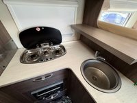 USED 2017 66 BURSTNER IXEO TIME 590 Sovereign - 4 Belt - 3 Berth - Electric Drop Down Bed 