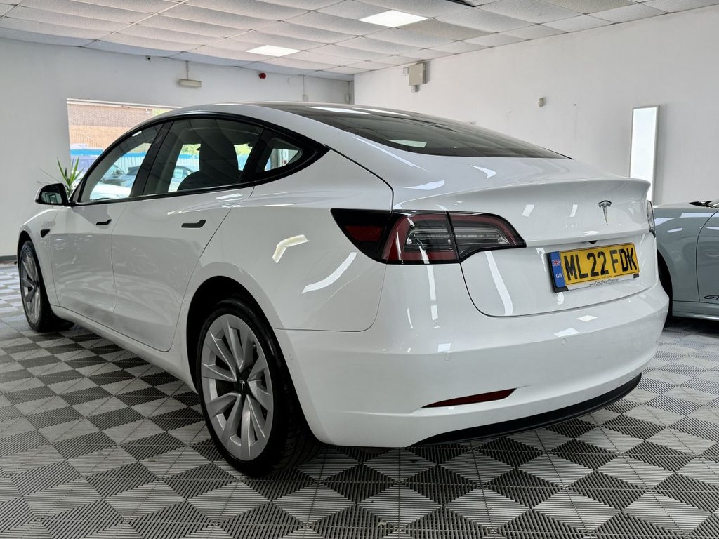 USED 2022 22 TESLA Model 3 Standard Range Plus Saloon 4dr Electric Auto RWD (241 bhp) 