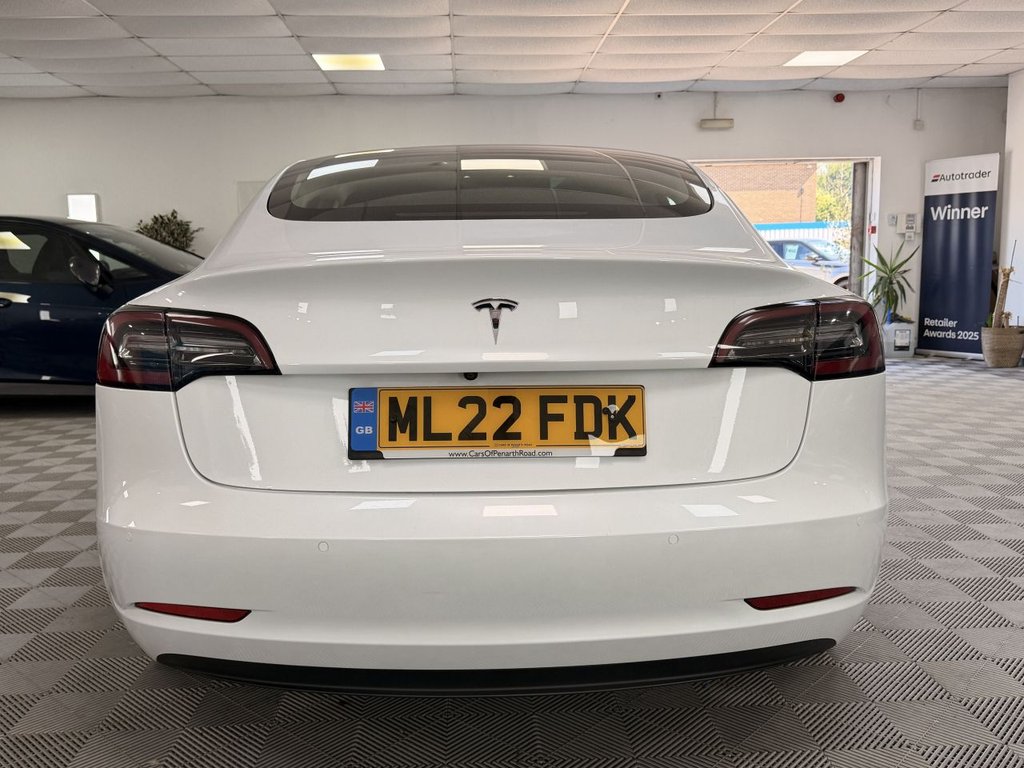 USED 2022 22 TESLA Model 3 Standard Range Plus Saloon 4dr Electric Auto RWD (241 bhp) 