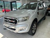USED 2017 66 FORD RANGER 2.2 TDCi XLT Pickup Double Cab 4dr Diesel Manual 4WD Euro 5 (s/s) (Eco Axle) (160 ps) 