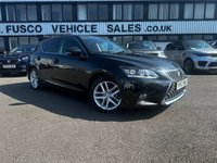 USED 2017 07 LEXUS CT 1.8 200h Luxury Hatchback 5dr Petrol Hybrid CVT Euro 6 (s/s) (136 ps) 