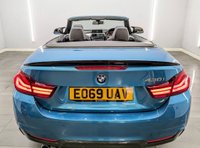 USED 2019 69 BMW 4 SERIES 2.0 430i GPF M Sport Convertible 2dr Petrol Auto Euro 6 (s/s) (252 ps) 20'' ALLOY WHEELS , M PERFORMANCE SPORT BODY KIT , SERVICER HISTORY , FRONT AND REAR PARKING SENSORS , HEATED LEATHER SEATS , SAT NAV , CRUISE , HARD ROOF CONVERTIBLE