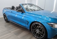 USED 2019 69 BMW 4 SERIES 2.0 430i GPF M Sport Convertible 2dr Petrol Auto Euro 6 (s/s) (252 ps) 20'' ALLOY WHEELS , M PERFORMANCE SPORT BODY KIT , SERVICER HISTORY , FRONT AND REAR PARKING SENSORS , HEATED LEATHER SEATS , SAT NAV , CRUISE , HARD ROOF CONVERTIBLE