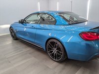 USED 2019 69 BMW 4 SERIES 2.0 430i GPF M Sport Convertible 2dr Petrol Auto Euro 6 (s/s) (252 ps) 20'' ALLOY WHEELS , M PERFORMANCE SPORT BODY KIT , SERVICER HISTORY , FRONT AND REAR PARKING SENSORS , HEATED LEATHER SEATS , SAT NAV , CRUISE , HARD ROOF CONVERTIBLE