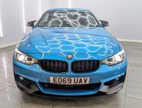 USED 2019 69 BMW 4 SERIES 2.0 430i GPF M Sport Convertible 2dr Petrol Auto Euro 6 (s/s) (252 ps) 20'' ALLOY WHEELS , M PERFORMANCE SPORT BODY KIT , SERVICER HISTORY , FRONT AND REAR PARKING SENSORS , HEATED LEATHER SEATS , SAT NAV , CRUISE , HARD ROOF CONVERTIBLE