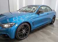 USED 2019 69 BMW 4 SERIES 2.0 430i GPF M Sport Convertible 2dr Petrol Auto Euro 6 (s/s) (252 ps) 20'' ALLOY WHEELS , M PERFORMANCE SPORT BODY KIT , SERVICER HISTORY , FRONT AND REAR PARKING SENSORS , HEATED LEATHER SEATS , SAT NAV , CRUISE , HARD ROOF CONVERTIBLE