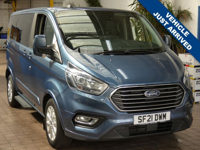 View our Ford Tourneo Custom 2.0 320 EcoBlue Titanium Minibus Double Cab 5dr Diesel Manual L1 Euro 6 (s/s) (130 ps)