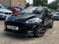 USED 2018 18 FORD FIESTA 1.0T EcoBoost ST-Line Hatchback 5dr Petrol Manual Euro 6 (s/s) (140 ps) **1 OWNER** Low Mileage* Fresh Service+Long MOT*