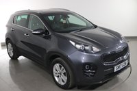 USED 2017 17 KIA SPORTAGE 1.6 GDi 2 SUV 5dr Petrol Manual Euro 6 (s/s) (130 bhp) 8 stamp SERVICE HISTORY - 1 OWNER - 2 KEYS