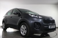USED 2017 17 KIA SPORTAGE 1.6 GDi 2 SUV 5dr Petrol Manual Euro 6 (s/s) (130 bhp) 8 stamp SERVICE HISTORY - 1 OWNER - 2 KEYS