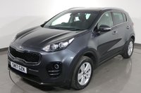 USED 2017 17 KIA SPORTAGE 1.6 GDi 2 SUV 5dr Petrol Manual Euro 6 (s/s) (130 bhp) 8 stamp SERVICE HISTORY - 1 OWNER - 2 KEYS