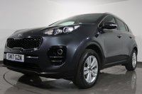 USED 2017 17 KIA SPORTAGE 1.6 GDi 2 SUV 5dr Petrol Manual Euro 6 (s/s) (130 bhp) 8 stamp SERVICE HISTORY - 1 OWNER - 2 KEYS