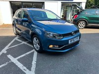 USED 2016 16 VOLKSWAGEN POLO 1.2 TSI BlueMotion Tech Match Hatchback 5dr Petrol Manual Euro 6 (s/s) (90 ps) 