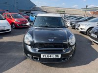 USED 2014 64 MINI COUNTRYMAN 1.6 Cooper S SUV 5dr Petrol Manual ALL4 Euro 5 (s/s) (184 ps) 9 SERVICES-MOT TILL 27/06/27-1 FORMER KEEPER-LEATHER-DAB-A/C