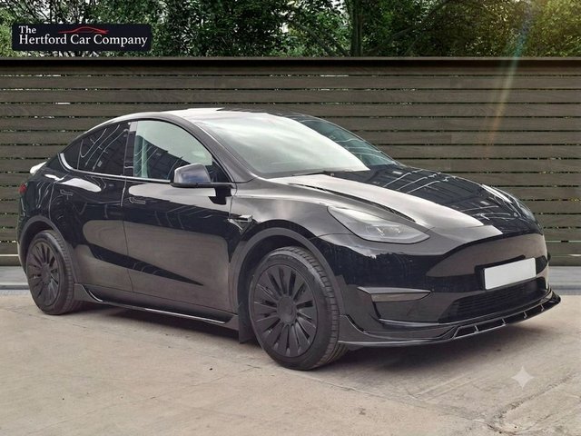 View our Tesla Model Y (Dual Motor) Long Range SUV 5dr Electric Auto 4WDE (384 bhp)