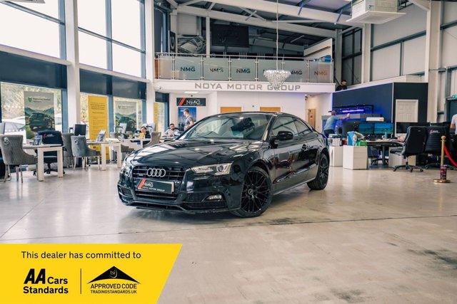View our Audi A5 2.0 TDI Black Edition Plus Coupe 2dr Diesel Manual quattro Euro 6 (s/s) (190 ps)
