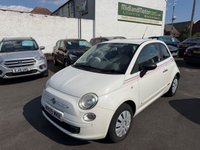 USED 2009 09 FIAT 500 1.2 Pop Hatchback 3dr Petrol Manual Euro 5 (s/s) (69 bhp) &pound;35 TAX-MOT TILL 16/06/27-12 SERVICE STAMPS-LOW INSURANCE