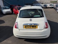 USED 2009 09 FIAT 500 1.2 Pop Hatchback 3dr Petrol Manual Euro 5 (s/s) (69 bhp) &pound;35 TAX-MOT TILL 16/06/27-12 SERVICE STAMPS-LOW INSURANCE