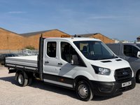 USED 2022 72 FORD TRANSIT 2.0 350 EcoBlue HD Leader Dropside Double Cab 4dr Diesel Manual RWD L4 Euro 6 (s/s) (130 ps) 