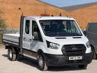 USED 2022 72 FORD TRANSIT 2.0 350 EcoBlue HD Leader Dropside Double Cab 4dr Diesel Manual RWD L4 Euro 6 (s/s) (130 ps) 