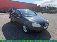 USED 2007 56 VOLKSWAGEN GOLF 1.6 FSI Match Hatchback 5dr Petrol Manual (159 g/km, 113 bhp) 12 MONTH' S WARRANTY,,