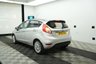 USED 2015 15 FORD FIESTA 1.5 TDCi Titanium Hatchback 5dr Diesel Manual Euro 5 (75 ps) ONLY &pound;20 A YEAR ROAD TAX+SONY RADIO-CD PLAYER-MP3 COMPATIBILITY+BLUETOOTH HANDSFREE PHONE+AUDIO VOICE CONTROL+AUTOMATIC HEADLIGHT ACTIVATION+RAIN-SENSING WINDSCREEN WIPERS+'MOONDUST SILVER' PAINT+16 INCH ALLOY WHEELS.